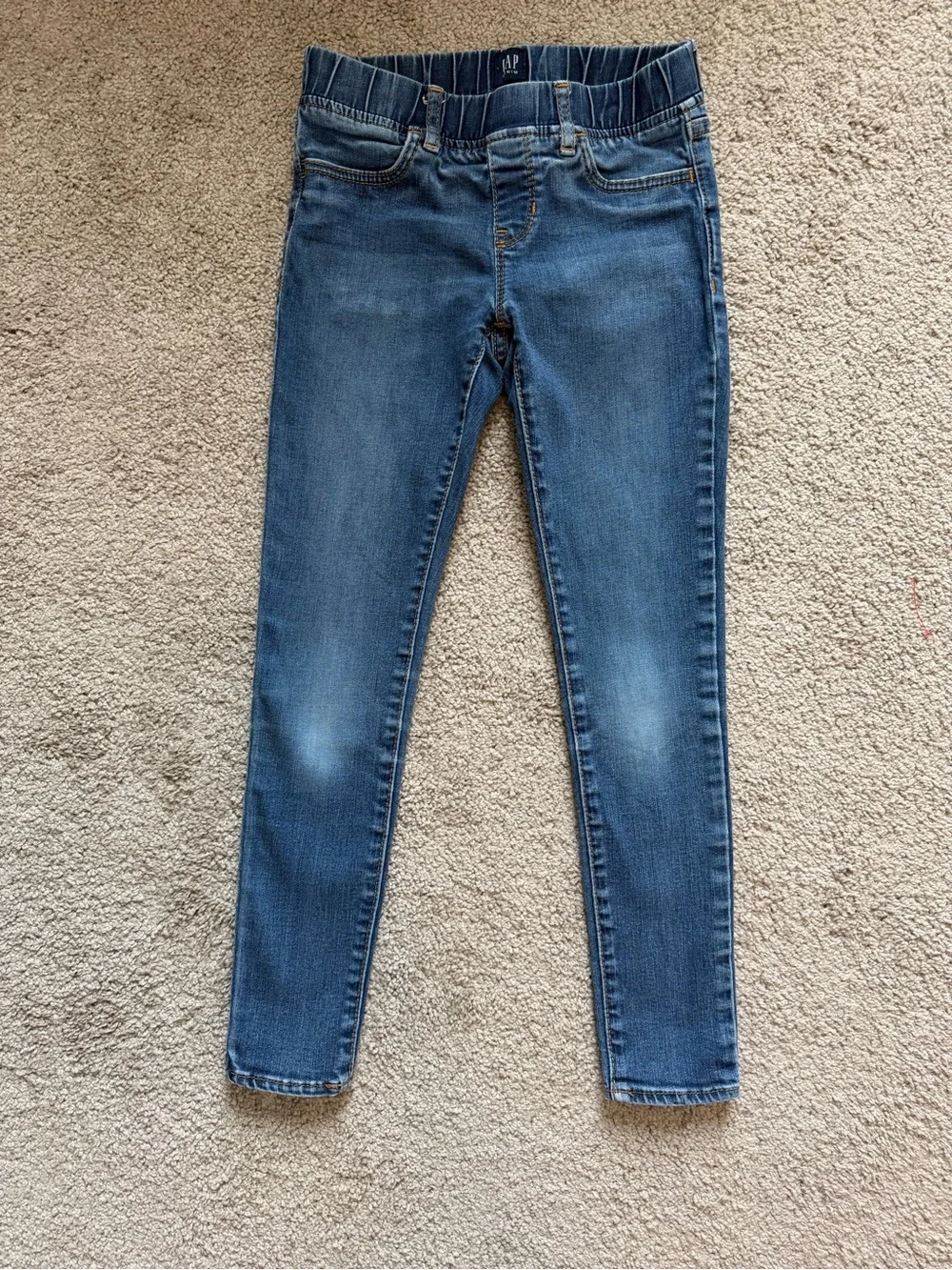 GAP Girls Denim Jeggings in Medium Blue Wash ~ size 8